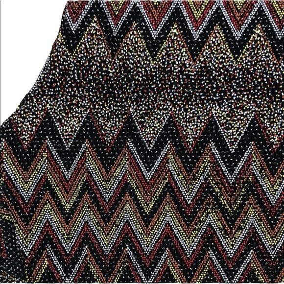 NWT Alt. B multicolored textured chevron print leggings size small - Picture 5 of 6